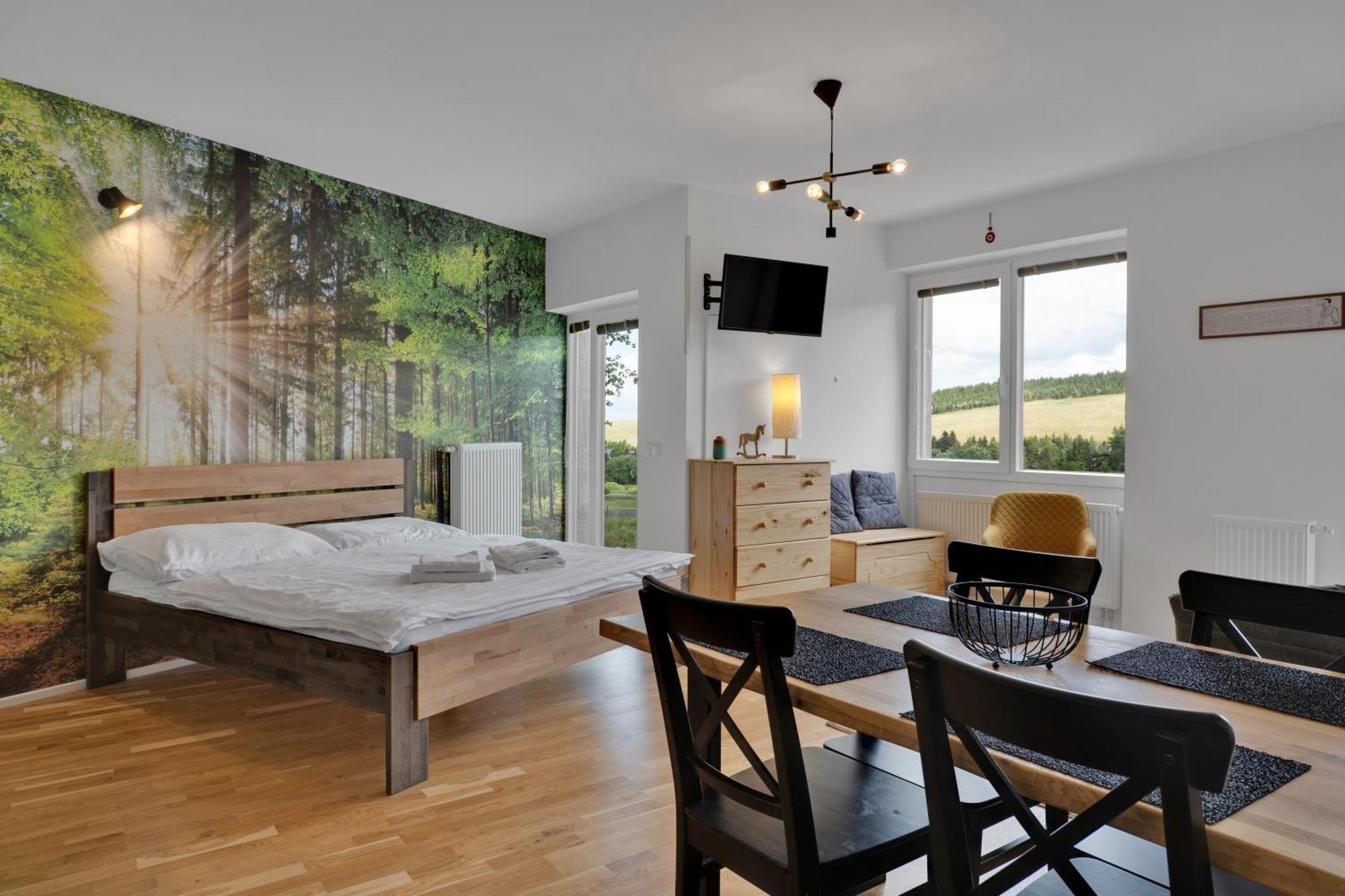 Meadows Apartments Klinovec Loučná pod Klínovcem Buitenkant foto